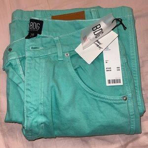 BDG sea foam green cargo pants